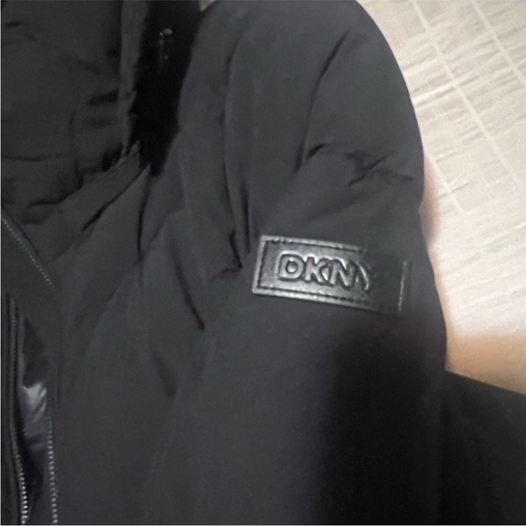 DKNY Charcoal Zippered Jacket - Picture 4 of 6